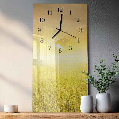 Orologio verticale Campo di grano