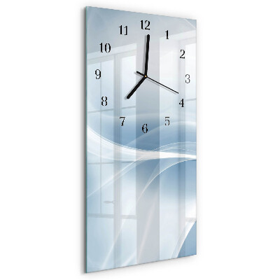 Verticale orologio da parete Linee astratte