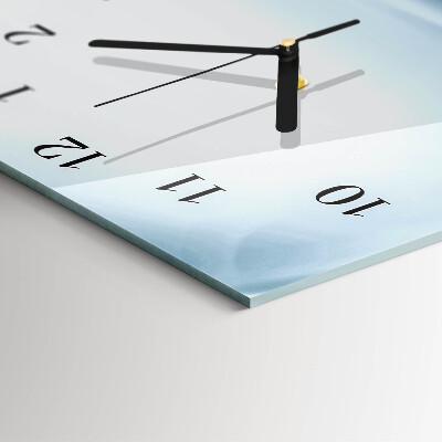 Verticale orologio da parete Linee astratte