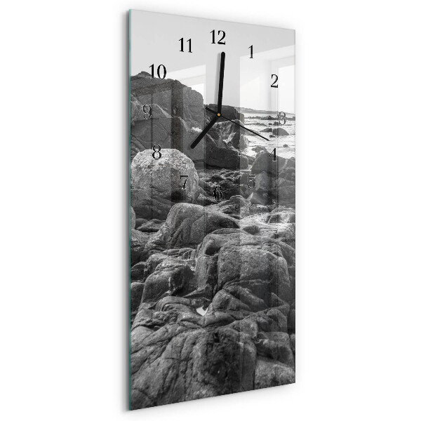 Verticale orologio da parete Pietre