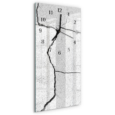 Verticale orologio con stampa Rottura