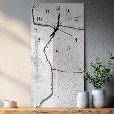 Verticale orologio con stampa Rottura