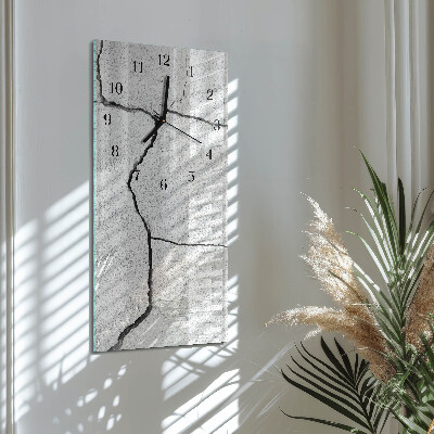 Verticale orologio con stampa Rottura