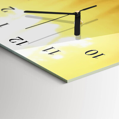 Orologio verticale in vetro Tazza