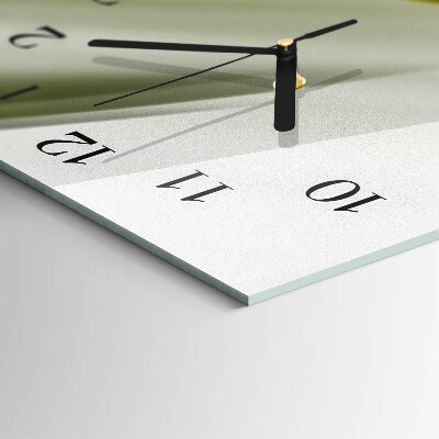 Verticale orologio con stampa Linee astratte