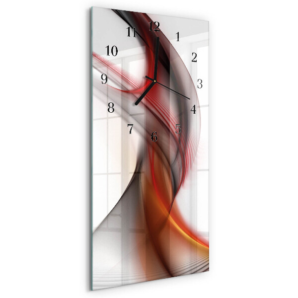 Orologio verticale Linee astratte
