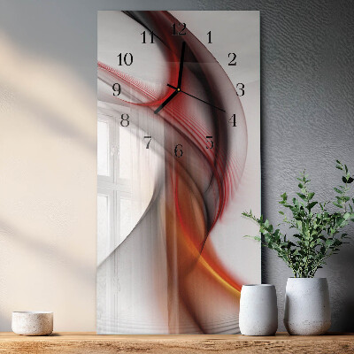 Orologio verticale Linee astratte