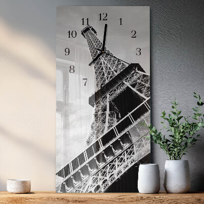 Verticale orologio da parete Torre Eiffel