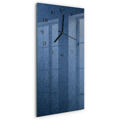 Verticale orologio da parete Piatto