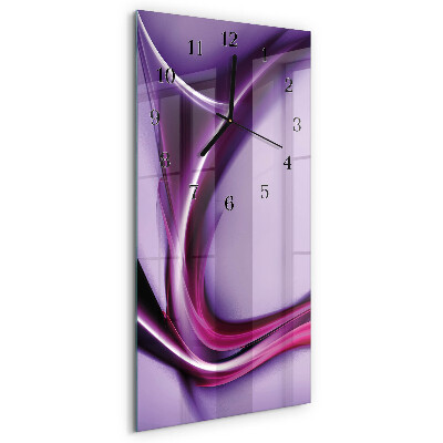 Verticale orologio da parete Astrazione