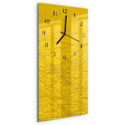 Verticale orologio con stampa Strisce