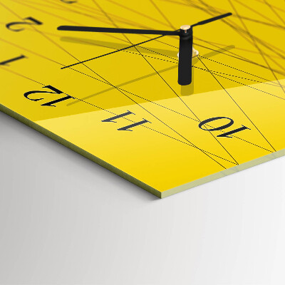 Verticale orologio con stampa Strisce