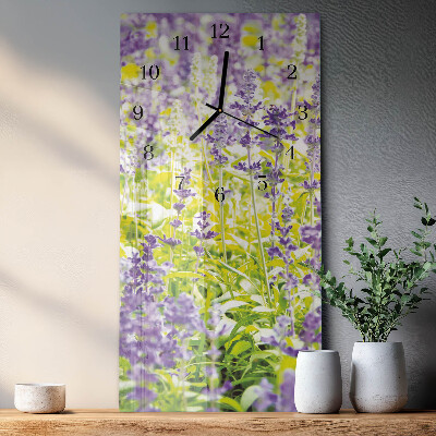 Orologio verticale Lavanda
