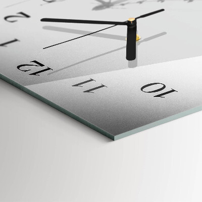 Orologio verticale in vetro Ponte
