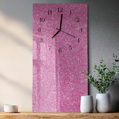 Verticale orologio da parete Broccato
