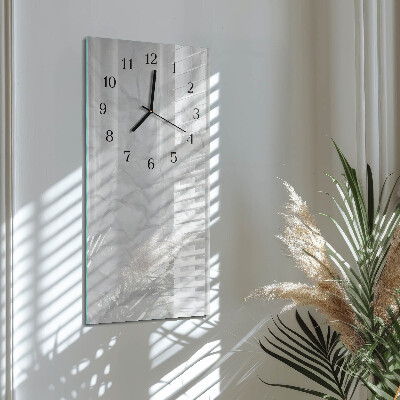 Verticale orologio da parete Un foglio di carta