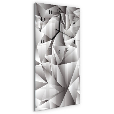 Verticale orologio con stampa Modello