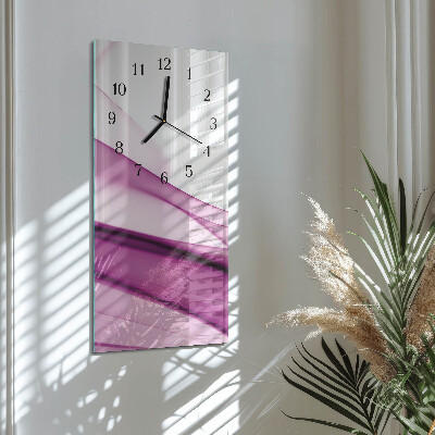 Verticale orologio da parete Astrazione