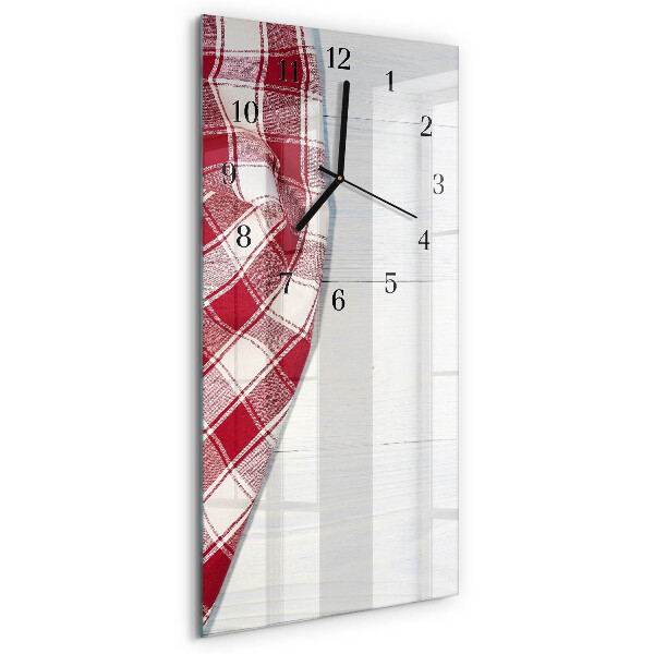 Orologio verticale in vetro Tovaglia