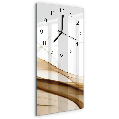 Verticale orologio da parete Astrazione