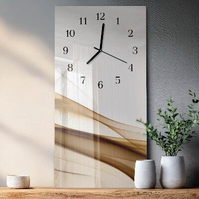 Verticale orologio da parete Astrazione