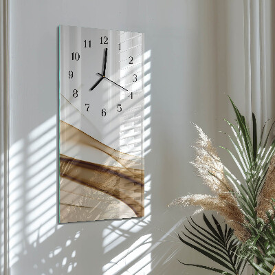 Verticale orologio da parete Astrazione