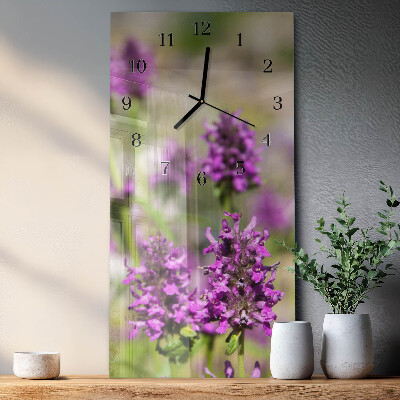 Orologio verticale in vetro Mobili