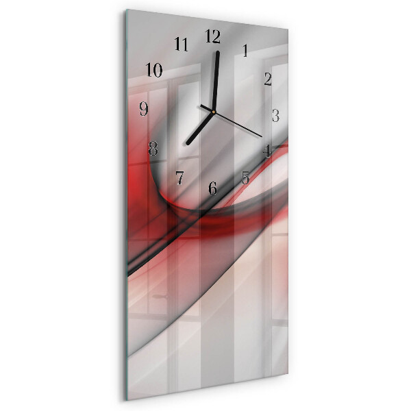 Verticale orologio da parete Astrazione