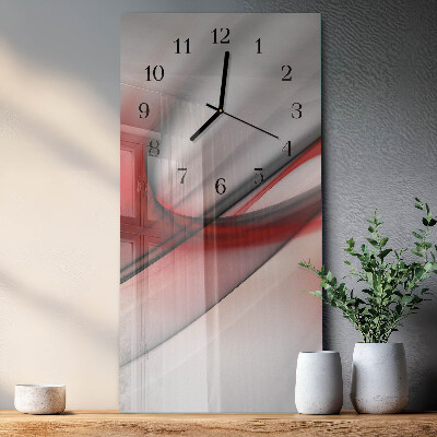 Verticale orologio da parete Astrazione