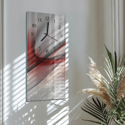 Verticale orologio da parete Astrazione