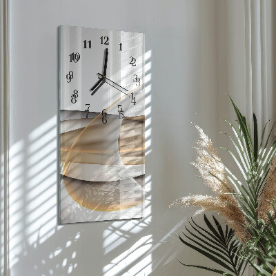Verticale orologio da parete Astrazione