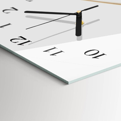 Verticale orologio da parete Astrazione