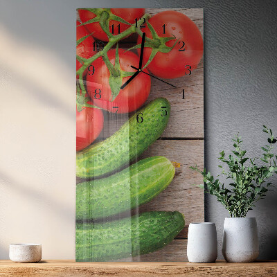 Orologio verticale Verdure