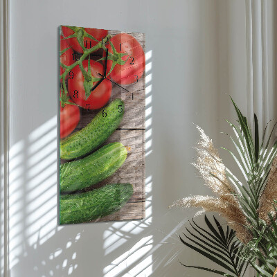 Orologio verticale Verdure