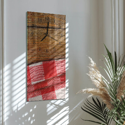 Verticale orologio con stampa Tavolo