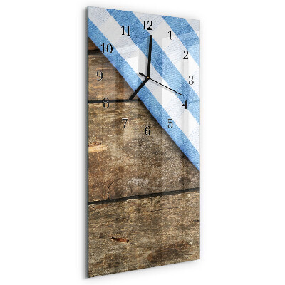 Orologio verticale in vetro Tovaglia