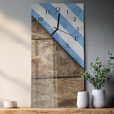 Orologio verticale in vetro Tovaglia