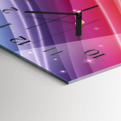 Verticale orologio con stampa Arcobaleno