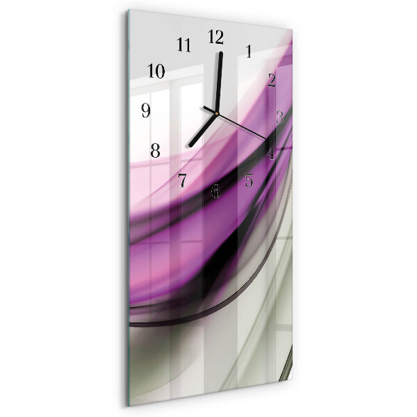 Verticale orologio da parete Astrazione