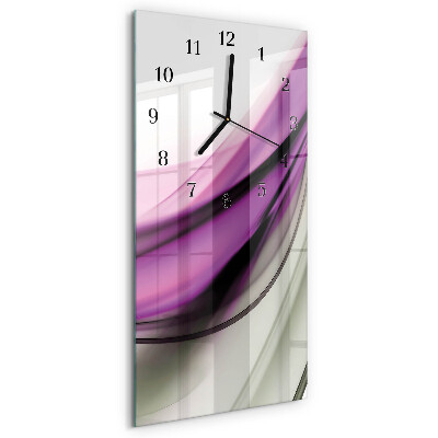 Verticale orologio da parete Astrazione