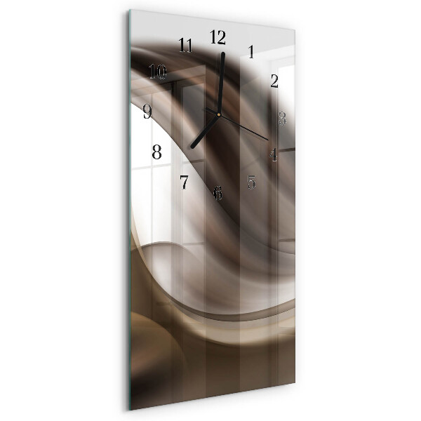 Verticale orologio con stampa Modello