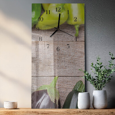 Orologio verticale Tavolo delle verdure