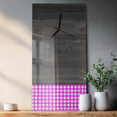 Verticale orologio con stampa Tavolo