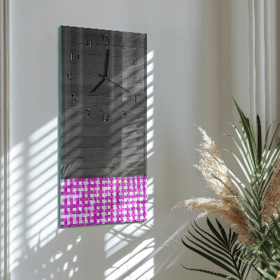 Verticale orologio con stampa Tavolo