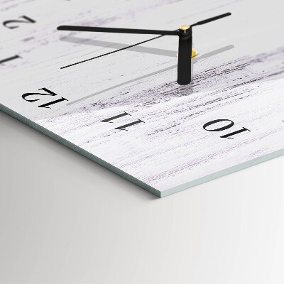 Orologio verticale in vetro Frutta