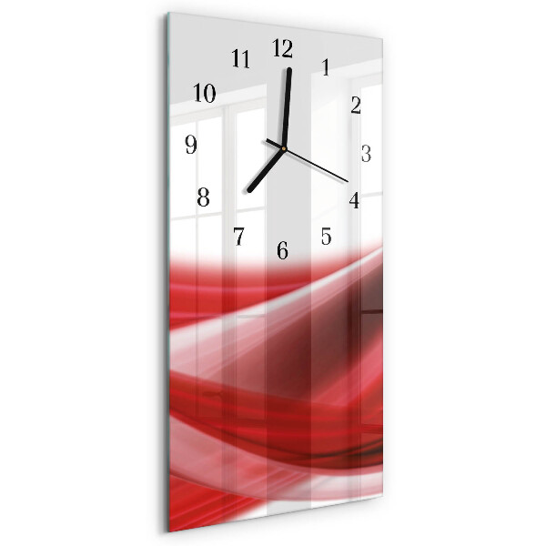 Verticale orologio da parete Astrazione