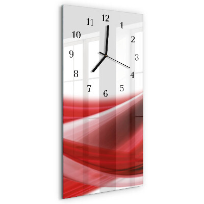 Verticale orologio da parete Astrazione