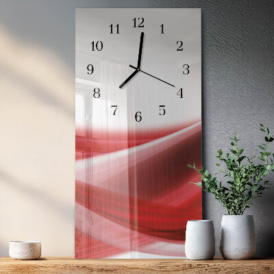 Verticale orologio da parete Astrazione