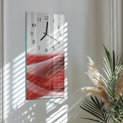 Verticale orologio da parete Astrazione