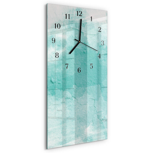 Verticale orologio con stampa Parete